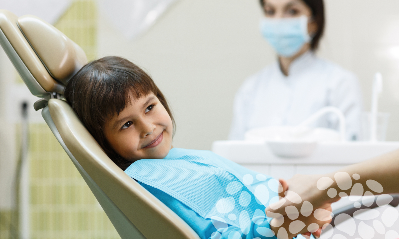 Comfortable dentist for kids